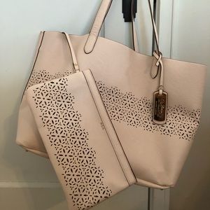Light pink tote, used once or twice